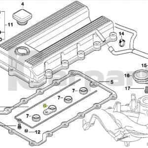 5X Genuine New Tail Light Bracket Volkswagen 11A945179A VAG OEM