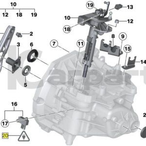 GENUINE New Upper radiator coolant flange 1.9 2.0 TDI 1K0122291BA VAG OEM