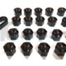 20X New VOLKSWAGEN wheel bolt nut cover caps with hook 1Z0601173041 GENUINE