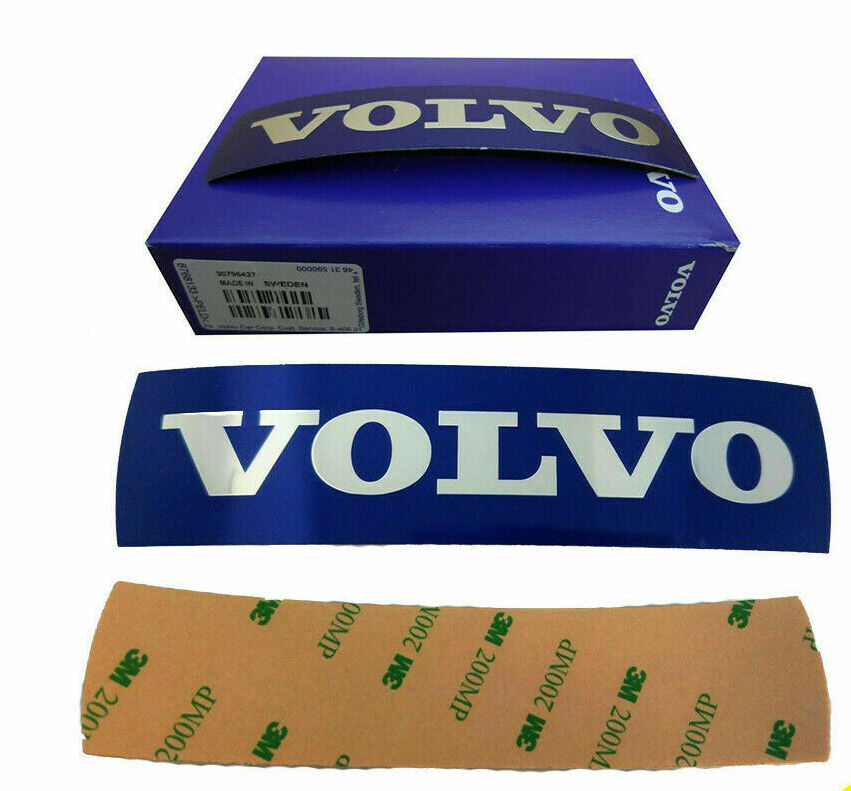 Genuine Volvo XC60 Grill Badge – OEM 30796427, Front Emblem, Made In Sweden