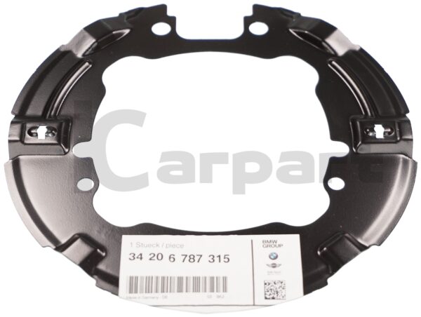 New OEM BMW E84 Hand Parking E-Brake Shoe Backing Plate Bracket 34206787315