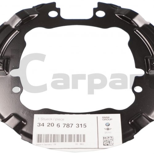 New OEM BMW E84 Hand Parking E-Brake Shoe Backing Plate Bracket 34206787315