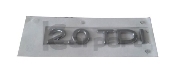 GENUINE New Rear trunk emblem inscription 2.0 TDI 3C0853675E739 VAG OEM