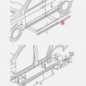 New OEM rear door lower trim Right VW Passat B6 2008- R-line/R36 3C0854950BGRU