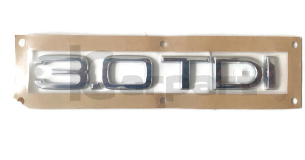 GENUINE New Rear emblem inscription 3.0 TDI Audi A8 Q7 4E0853743G2ZZ VAG OEM