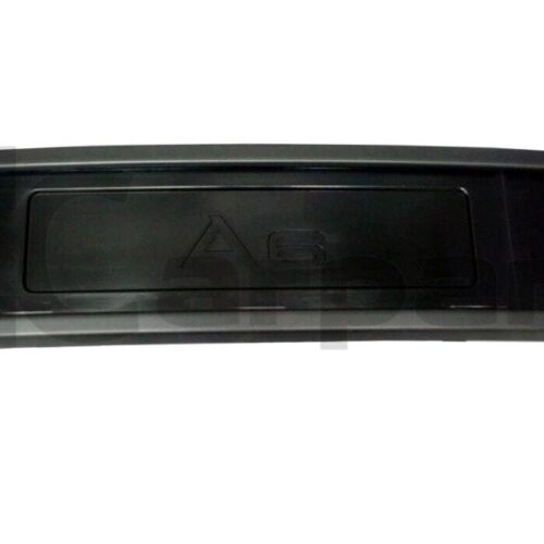 New OEM Front license plate holder grey PDC AUDI A6 C6 2005-2011 4F0807285F1QP