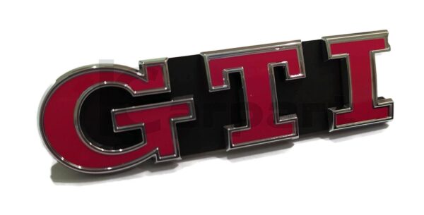 New OEM Front Grille Badge Red GTI Emblem VW Golf VII Mk7 5G0853679PWYR