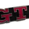 New OEM Front Grille Badge Red GTI Emblem VW Golf VII Mk7 5G0853679PWYR