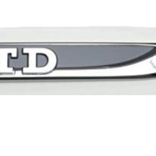 GENUINE New Front fender emblem badge Left GTD VW Golf GTD 2013- 5G0853688BACMT