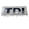 GENUINE New Rear trunk emblem inscription TDI chrome 5K0853675P739 VAG OEM