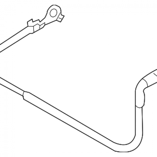 Genuine New Battery Ground Cable Volkswagen 5N0971250N VAG OEM