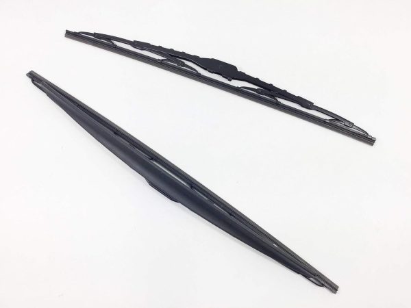 Genuine New BMW Front Window Windshield Wiper Blade Set 61610443590 OEM