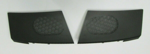 NEW GENUINE VW TRANSPORTER T5 03-16 DASHBOARD SPEAKER COVER PAIR LEFT + RIGHT