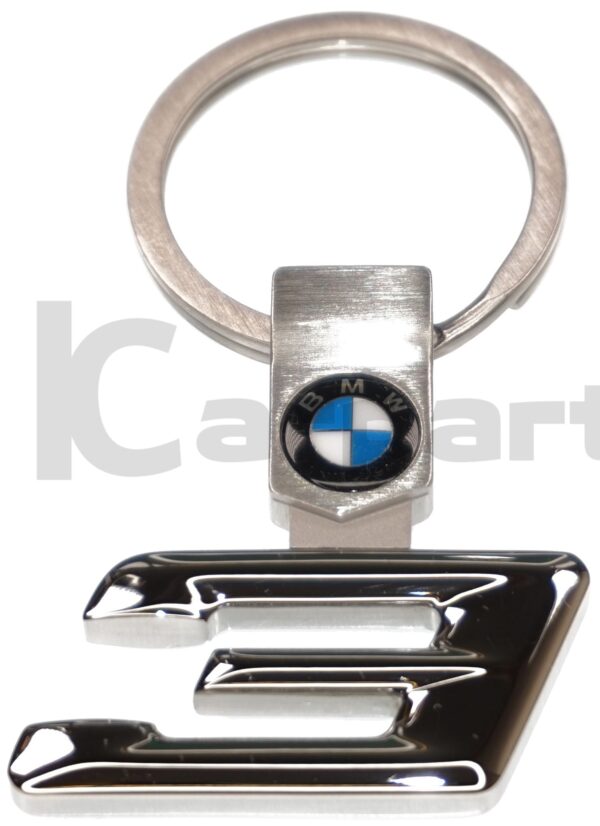 Genuine New BMW 3 Series Metal Key Ring Fob Emblem 80272454649 OEM