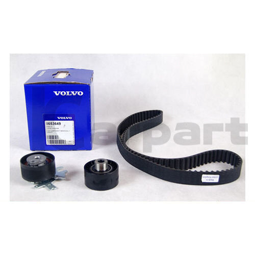 Genuine New Volvo Timing Belt Kit With Tensioners And Water Pump 8653649 OEM