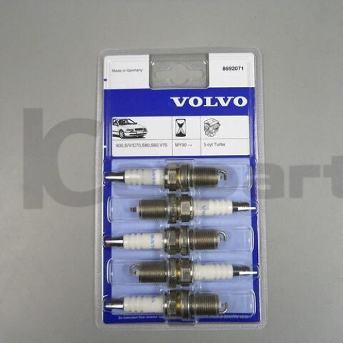 Genuine New Volvo Spark Plug Set S60 V70 XC70 S80 XC90 C70 S70 850 8692071 OEM