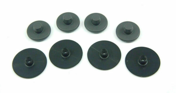 New OEM Floor Mats Fastener Clips Carpet Bracket Covers VW 8E0864227 8E08642299B9 VAG