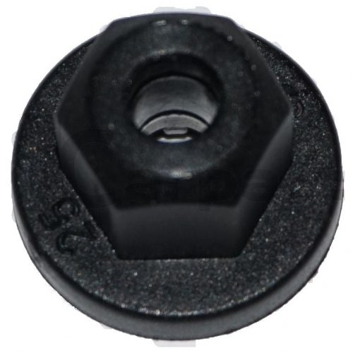 Genuine New Mercedes 10 mm Hex Flange Plastic Self-Threading Nut A0039900251 OEM