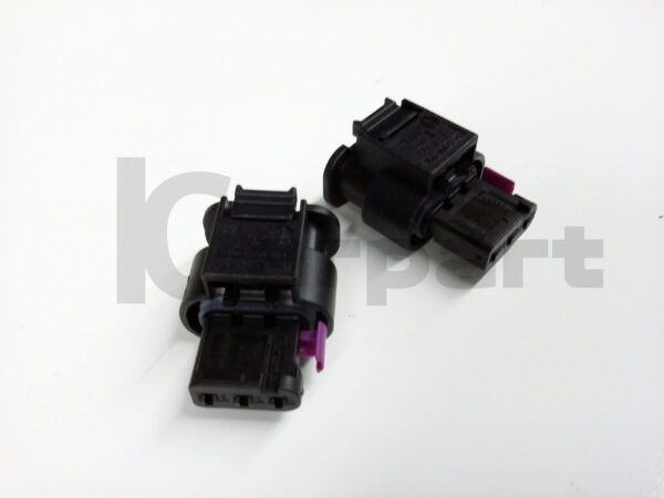 Genuine New 3-Pin Connector Housing Volkswagen 4H0973703 VAG OEM