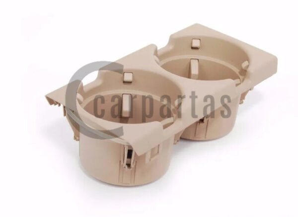 Genuine New BMW Front Cup Holder Insert Beige 51168217955 OEM