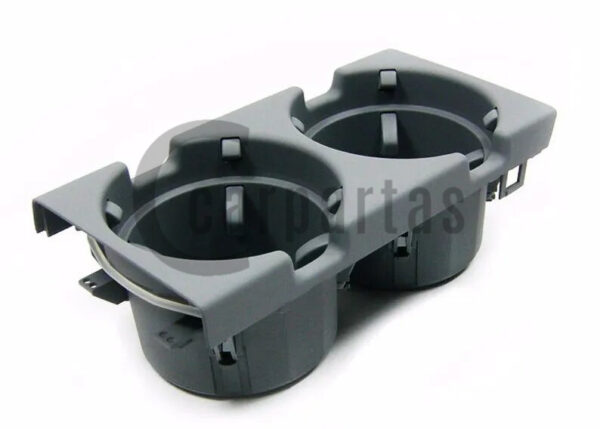 Genuine New BMW Front Cup Holder Insert Gray 51168248504 OEM