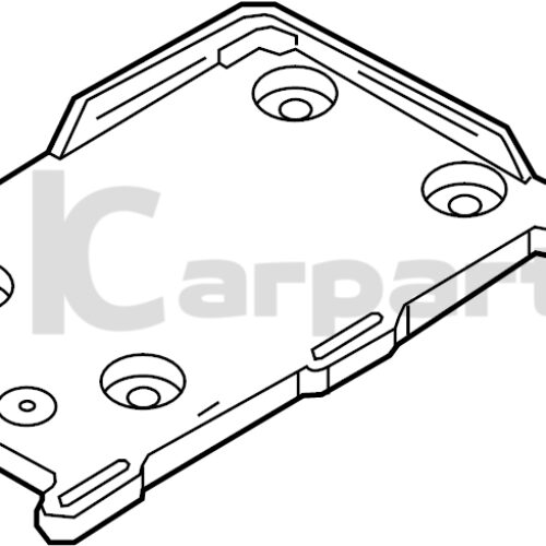 Genuine New Battery Tray Bracket Volkswagen 5C0915331 VAG OEM