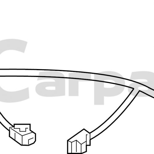 Genuine New Parking Aid System Wiring Harness Volkswagen 5C5971095E VAG OEM