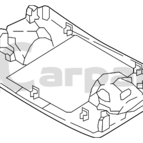 Genuine New Dome Light Lens Volkswagen Tiguan 5G0947133ERM5 VAG OEM