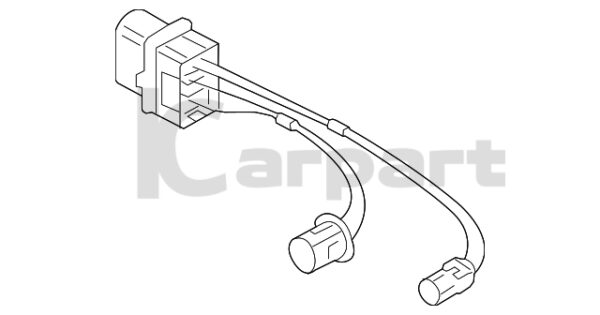 Genuine New Headlight Wiring Harness Volkswagen Tiguan 5N0971671 VAG OEM