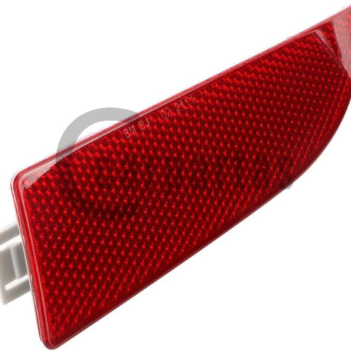 Genuine New BMW Rear Bumper Cover Right Reflector Red 63147162218 OEM