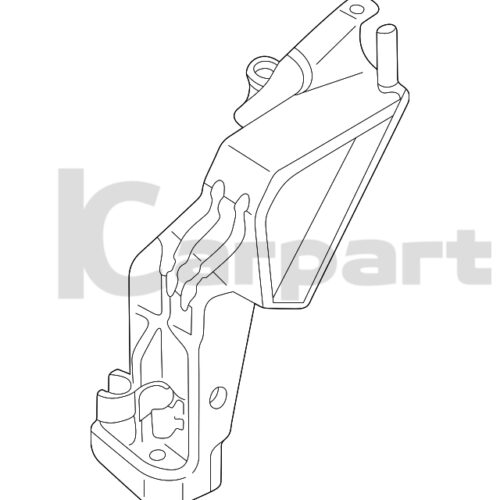 Genuine New Lower Washer Fluid Reservoir Tank Audi 8E0955453AK VAG OEM