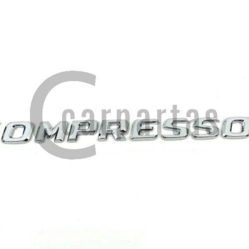 Genuine New Front Fender “Kompressor” Emblem Mercedes-Benz A1708170315 OEM