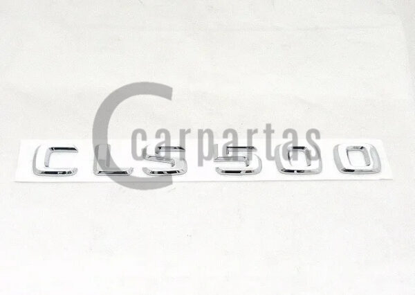 Genuine New Rear Lid Emblem Badge “CLS 500” Mercedes-Benz A2198170615 OEM