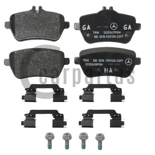 Genuine New Rear Brake Pad Set Mercedes-Benz A0084203420 OEM