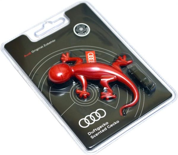 Genuine New Gecko Air Freshener Red Floral Fragrance Audi 000087009B OEM