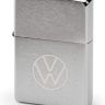 Genuine Zippo Lighter with VW Logo Silver 000087016L OEM