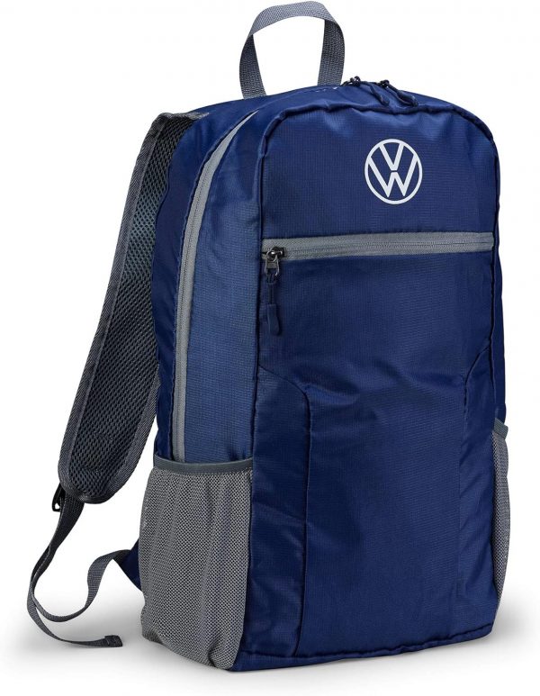 Genuine New Foldable Rucksack with VW Logo Dark Blue 000087329F OEM