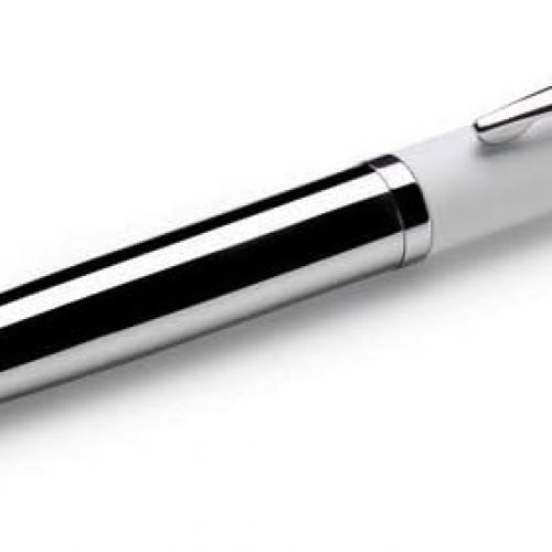 New OEM Volkswagen Senator Ballpoint Pen w/ VW Logo Matte White 000087703MQ