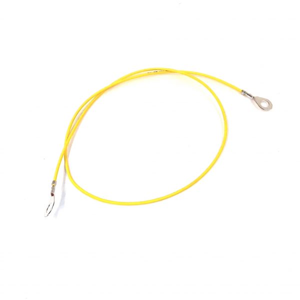 New OEM Yellow Repair Wire with 2 Flat Contacts Audi VW Seat Skoda 000979137E