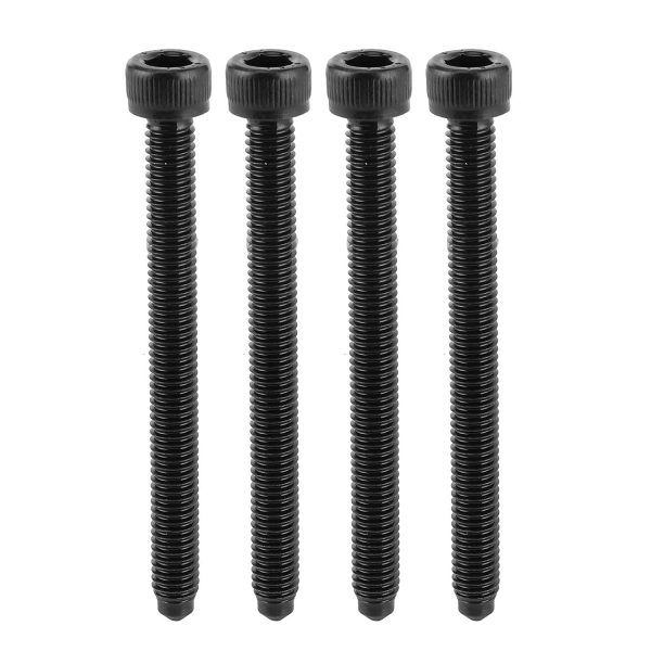 Genuine New 4-Piece Injector Bolts Screw M6x64 Audi VW 038103385A VAG OEM