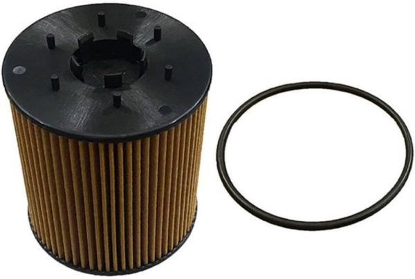 Genuine New Oil Filter Element with Gasket Audi VW Seat Skoda 057198405D OEM