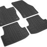 Genuine New 4-Pc All Weather Floor Mats Set Black Seat 575061500041 OEM