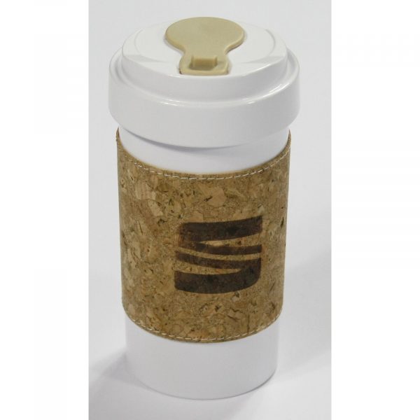 Genuine New Thermal Mug with Cork Sleeve 400mL 6H1069601KBI OEM