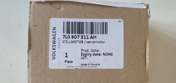 Genuine New  HVAC Floor Mode Door Actuator Audi Volkswagen 7L0907511AH VAG OEM