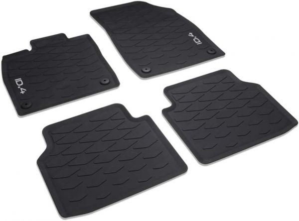 Genuine New 4-Piece All-Weather Rubber Floor Mats Volkswagen 11B06150082V VAG OEM