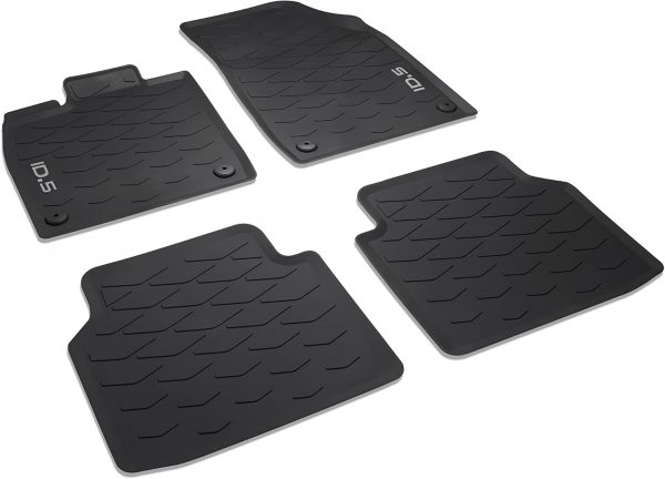 Genuine New 4-Pc All-Weather Rubber Floor Mats Volkswagen 11E06150082V VAG OEM