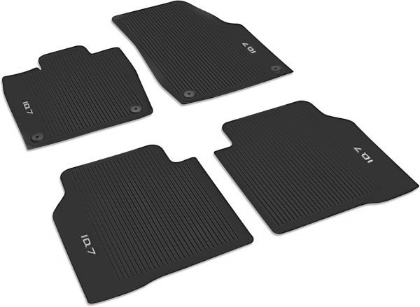 Genuine New 4-Pc All-Weather Rubber Floor Mats Black 14B06150082V VAG OEM