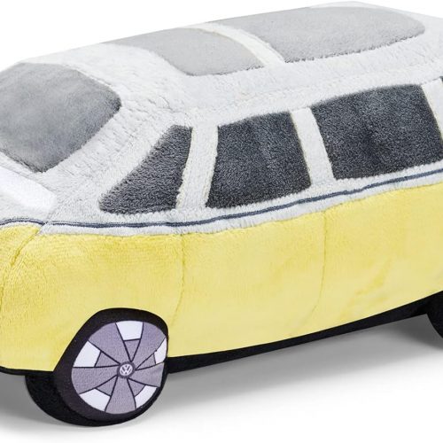 Genuine New Volkswagen Soft Toy Cushion Bolster Yellow/Gray 1H4087511A VAG OEM