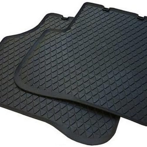 Genuine New Rear Rubber Floor Mats Set Volkswagen 1S0061511041 VAG OEM