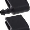 2X Genuine New Windshield Washer Nozzles Volkswagen MB 2E1955985 VAG OEM